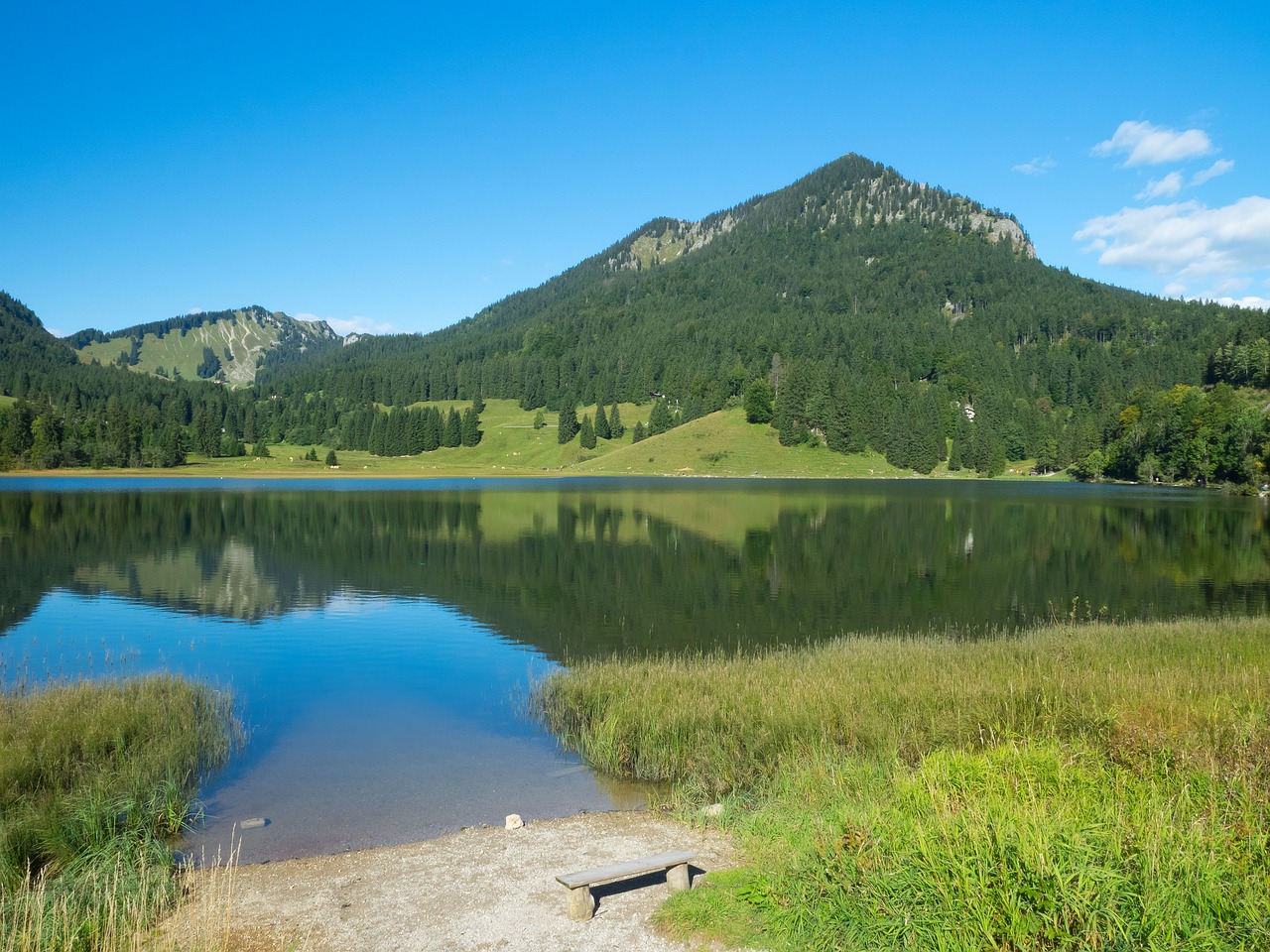 lake spitzingsee bavaria free photo