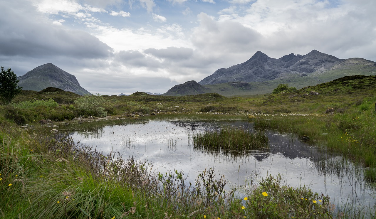 lake mountains rauh free photo