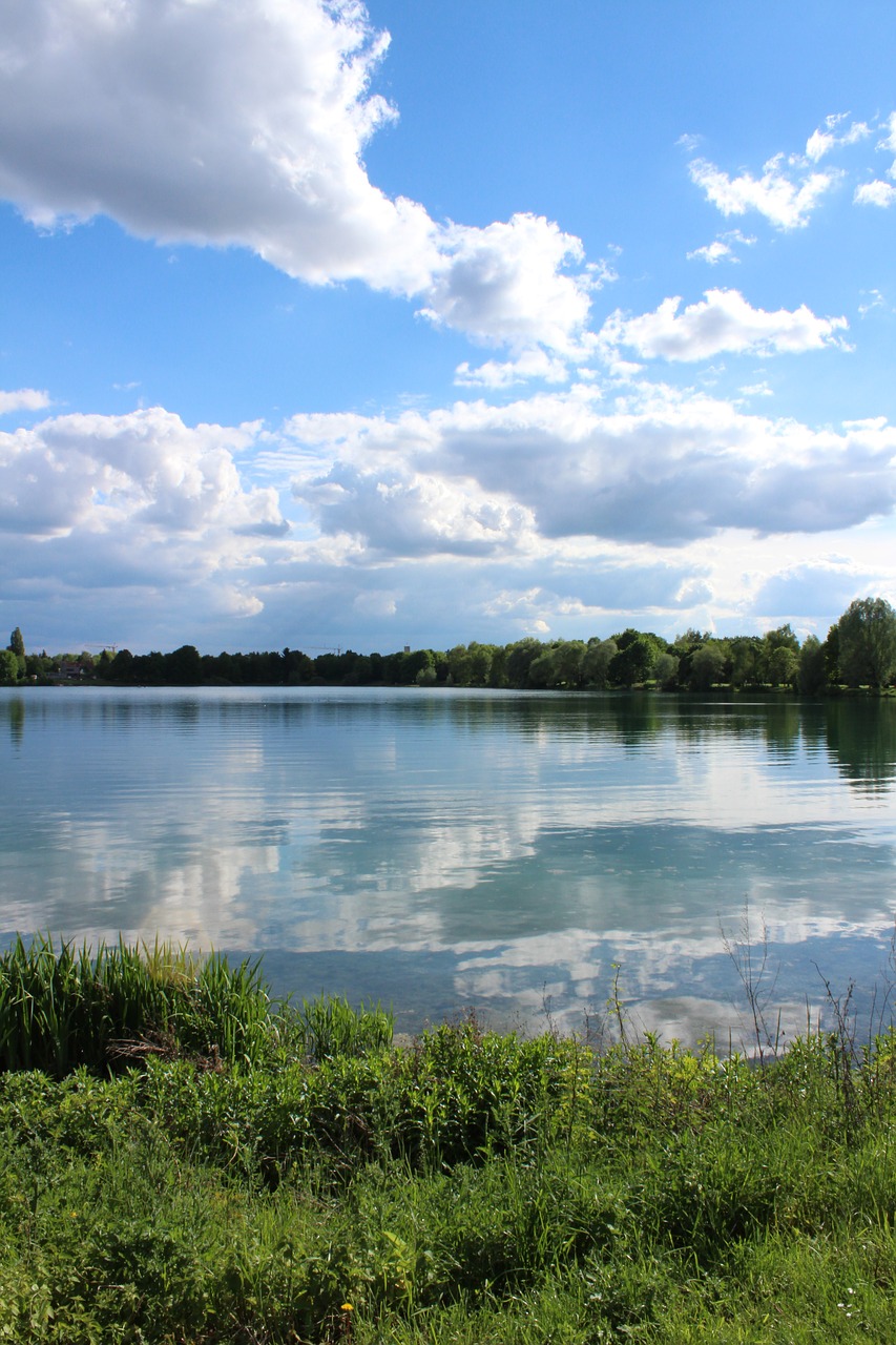 lake water blue free photo