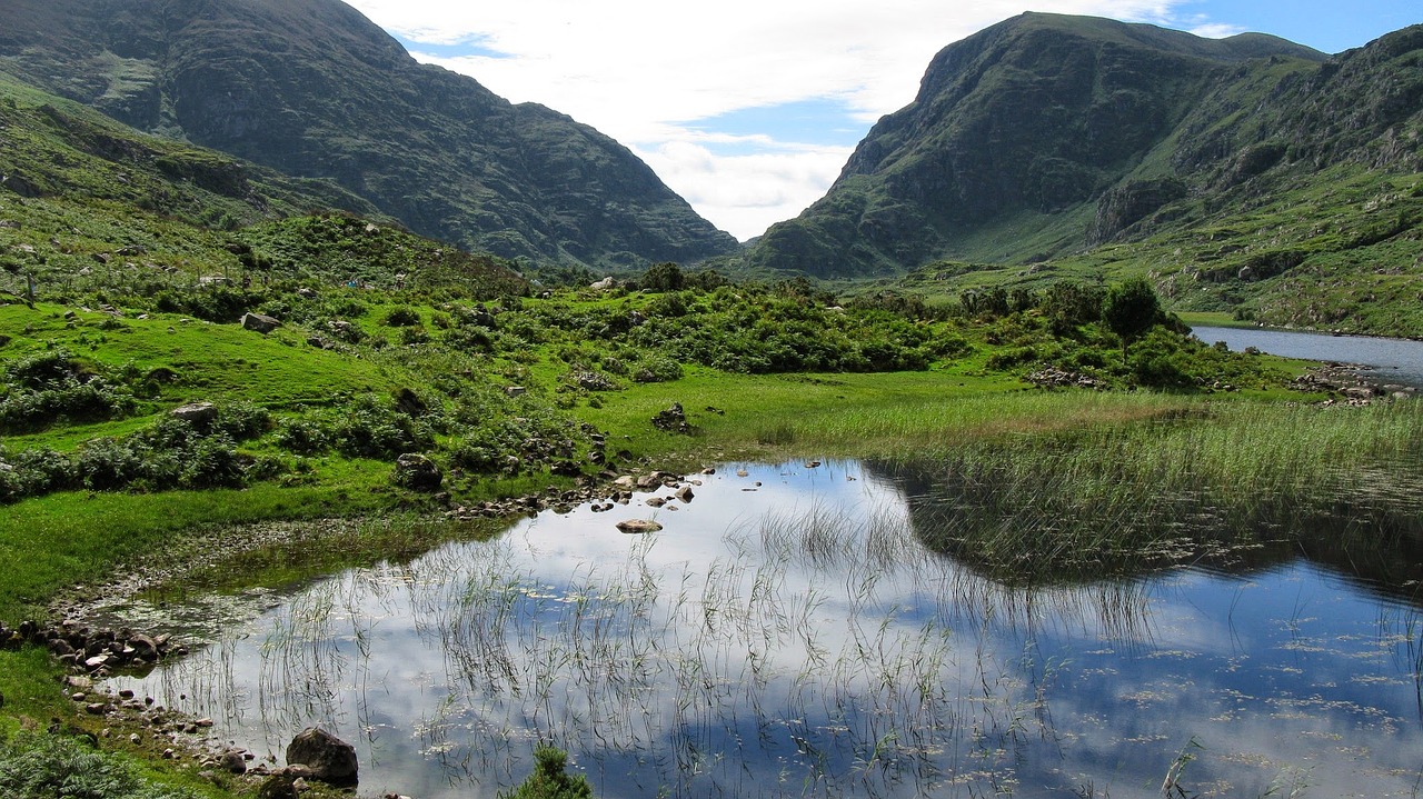 lake killarney reflection free photo