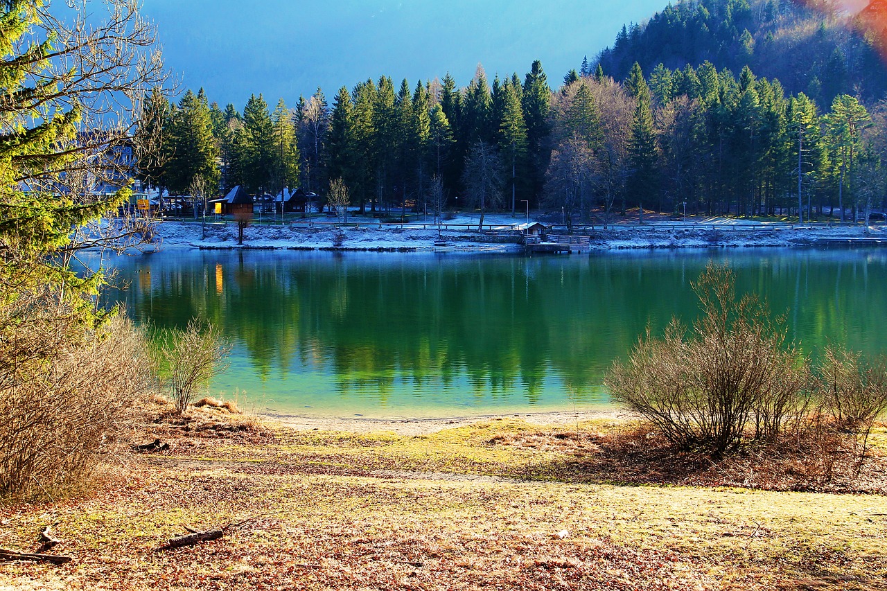 lake water landscape free photo