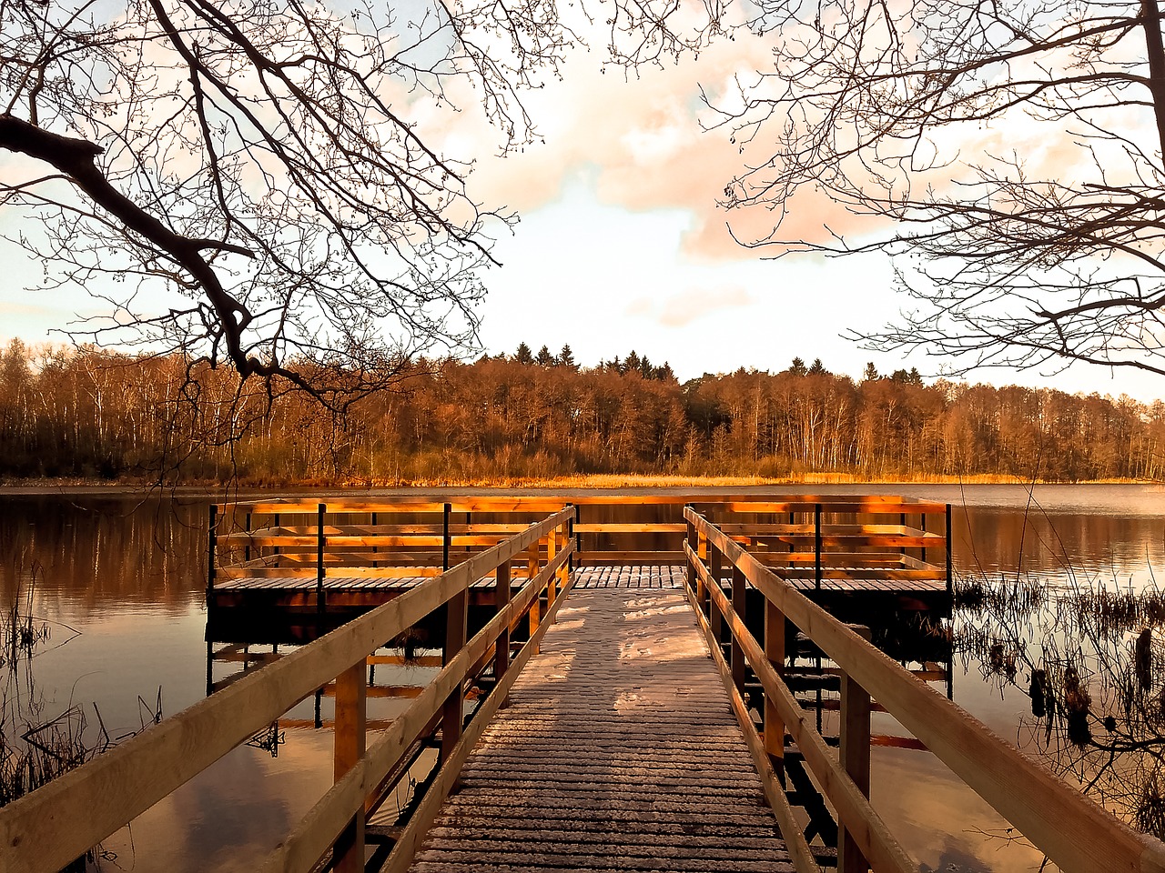 lake water landscape free photo