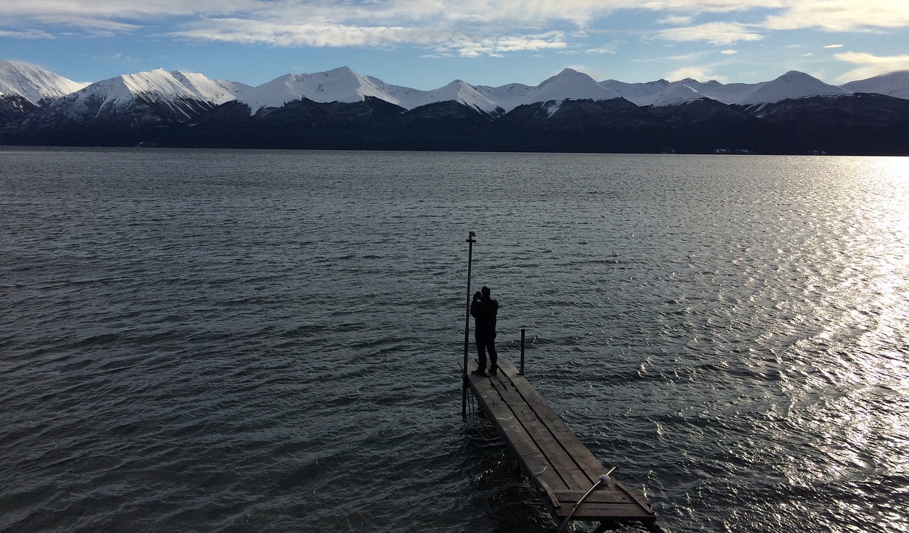 lake body of water widescreen free photo