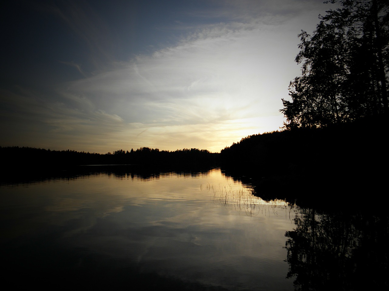 lake lake in finland saimaa free photo