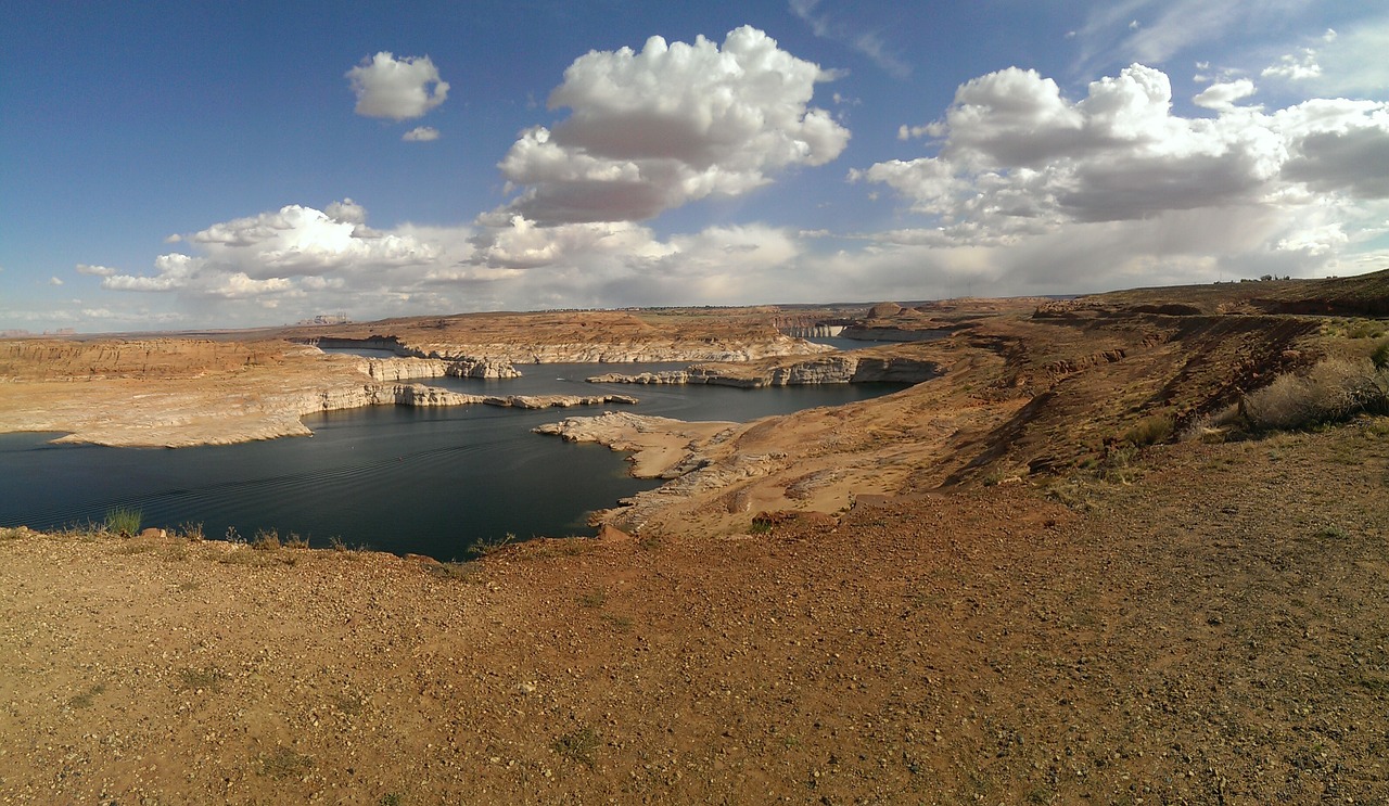 lake powell arizona free photo