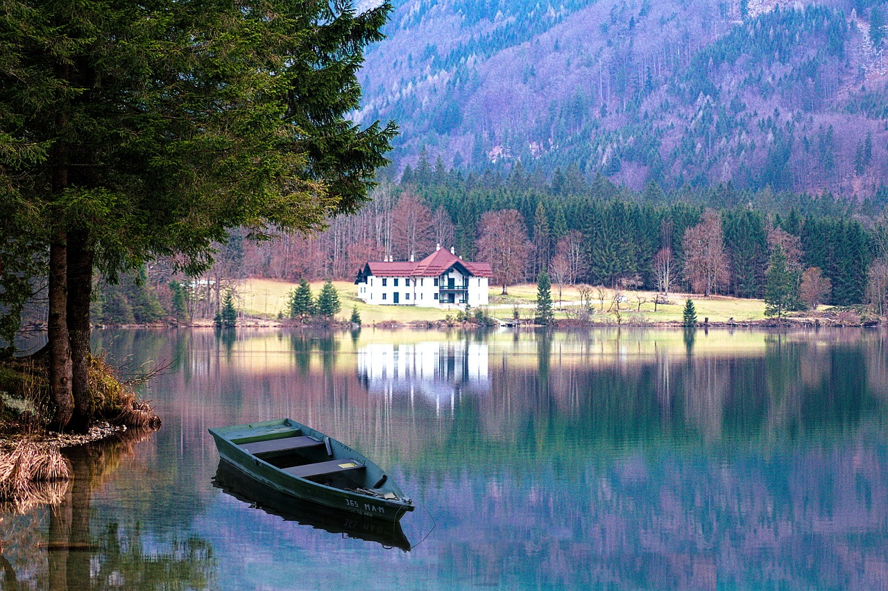 lake  reflection  waters free photo