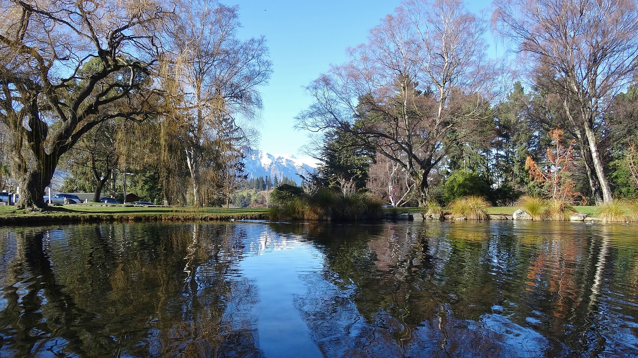 lake  park  new zealand free photo