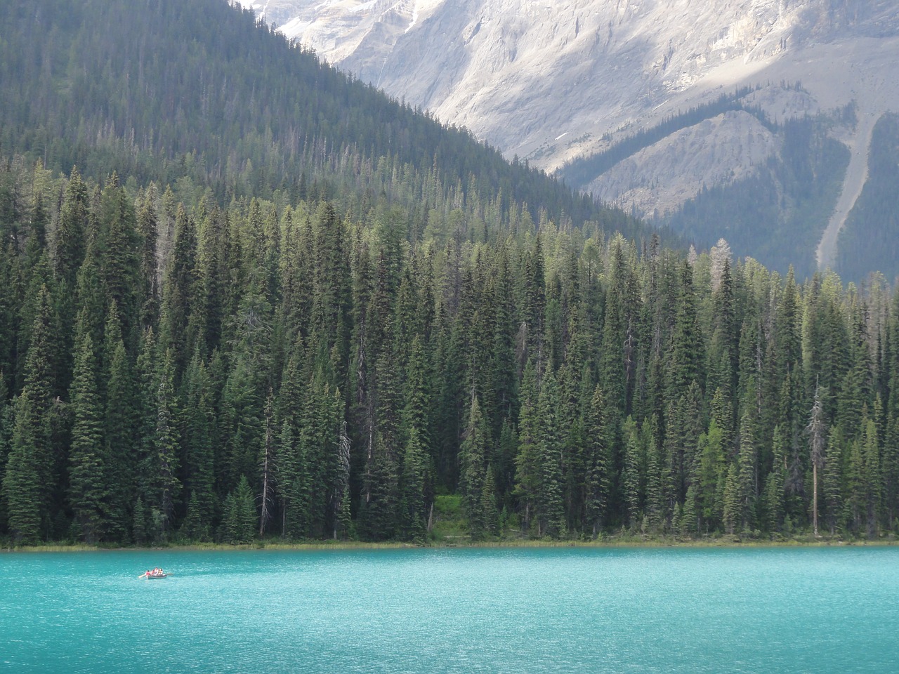 lake  emerald  landscape free photo