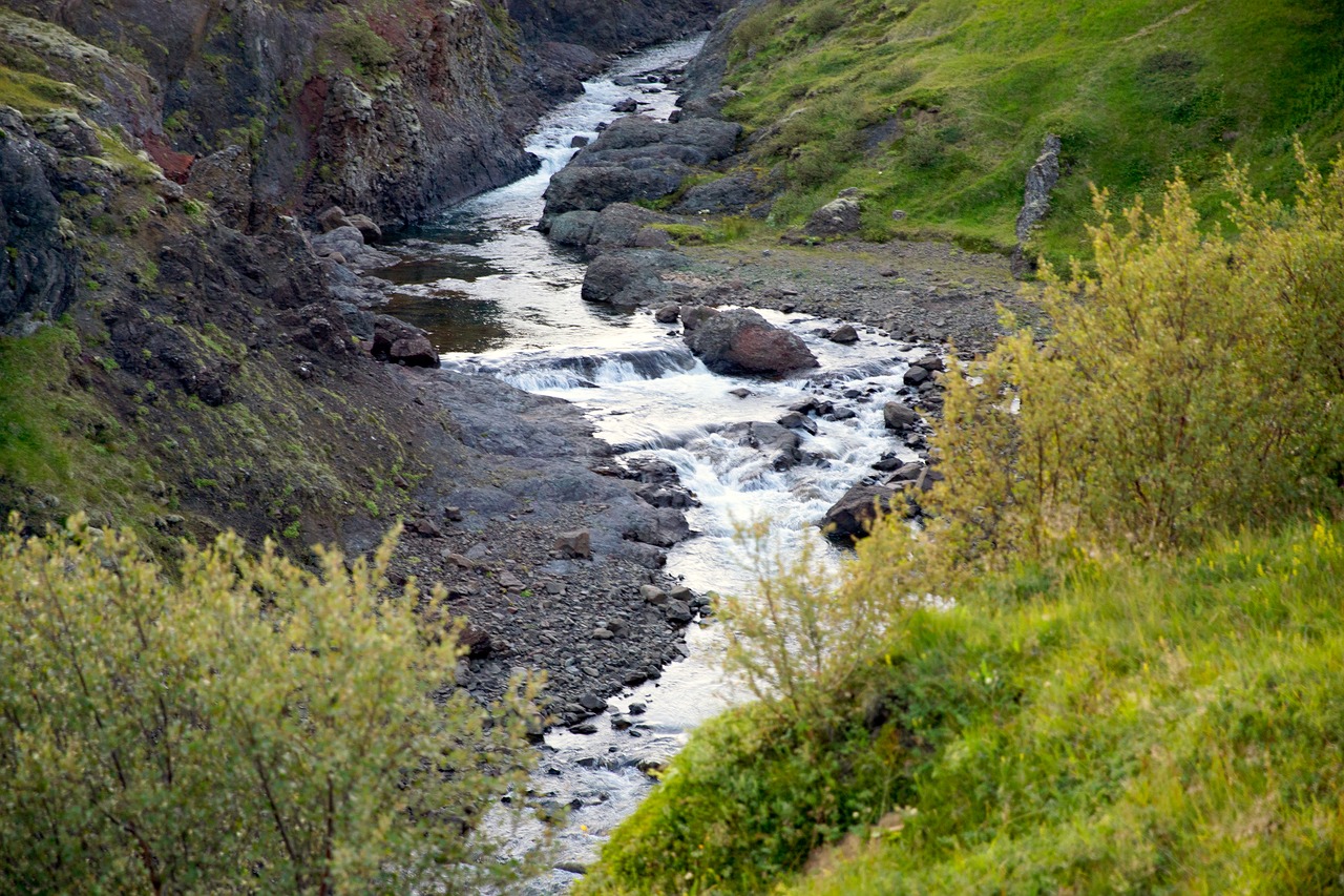 lake  iceland  nature free photo