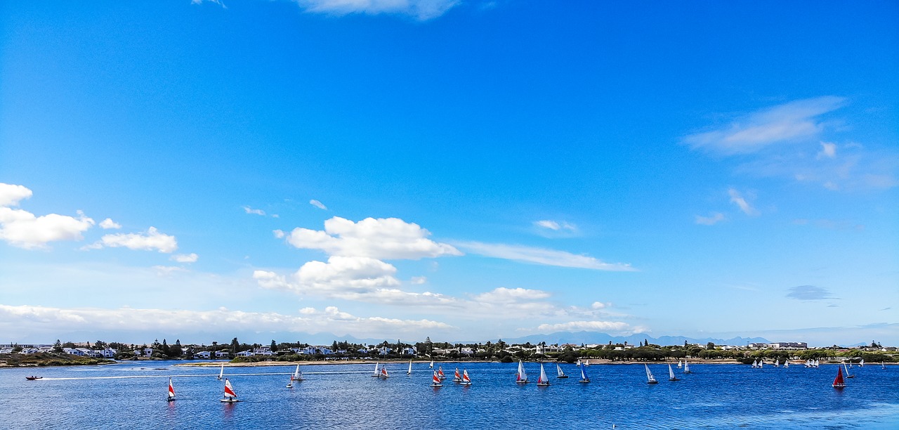 lake  muizenberg  sailing boats free photo