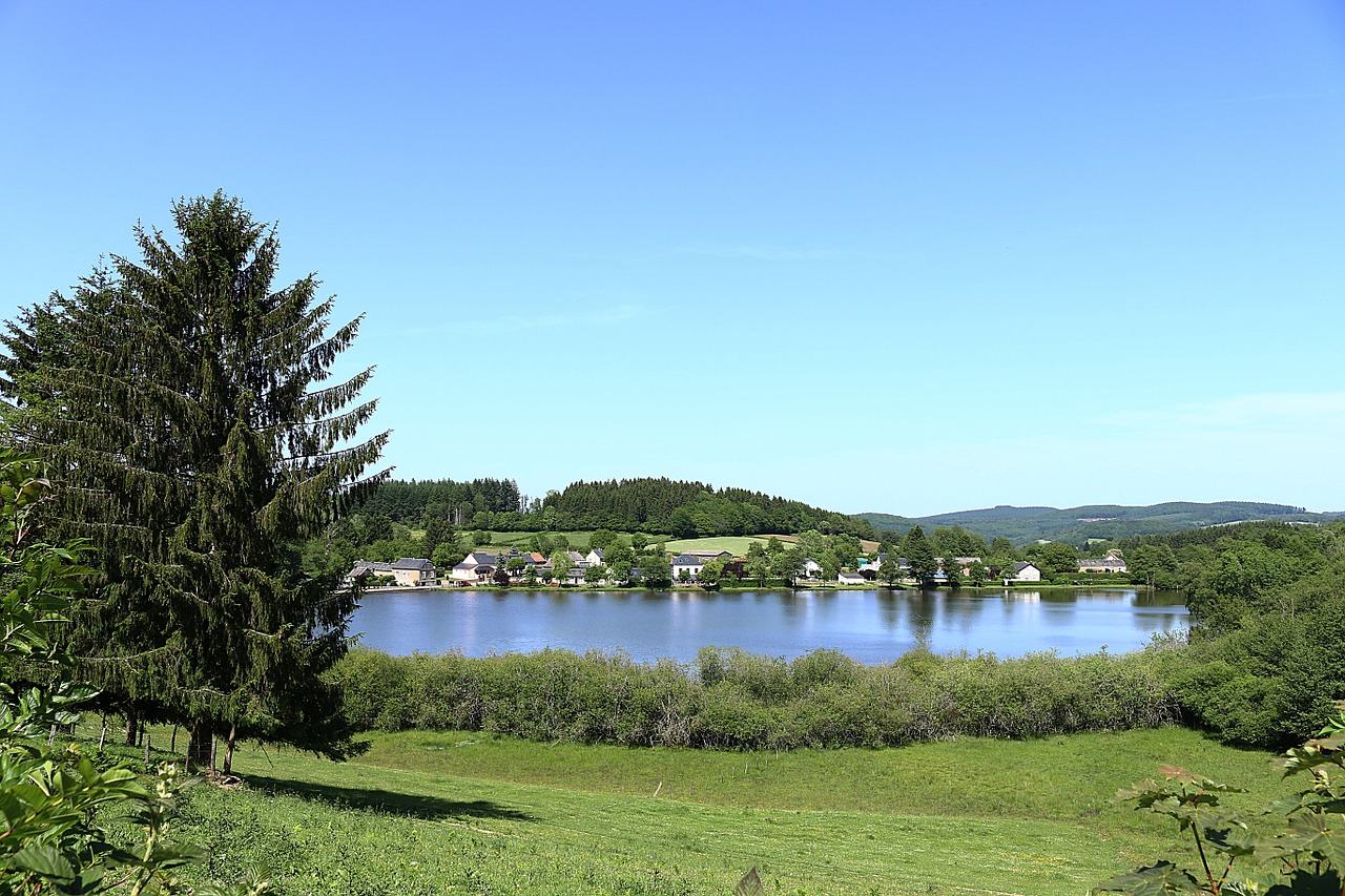 lake water landscape free photo