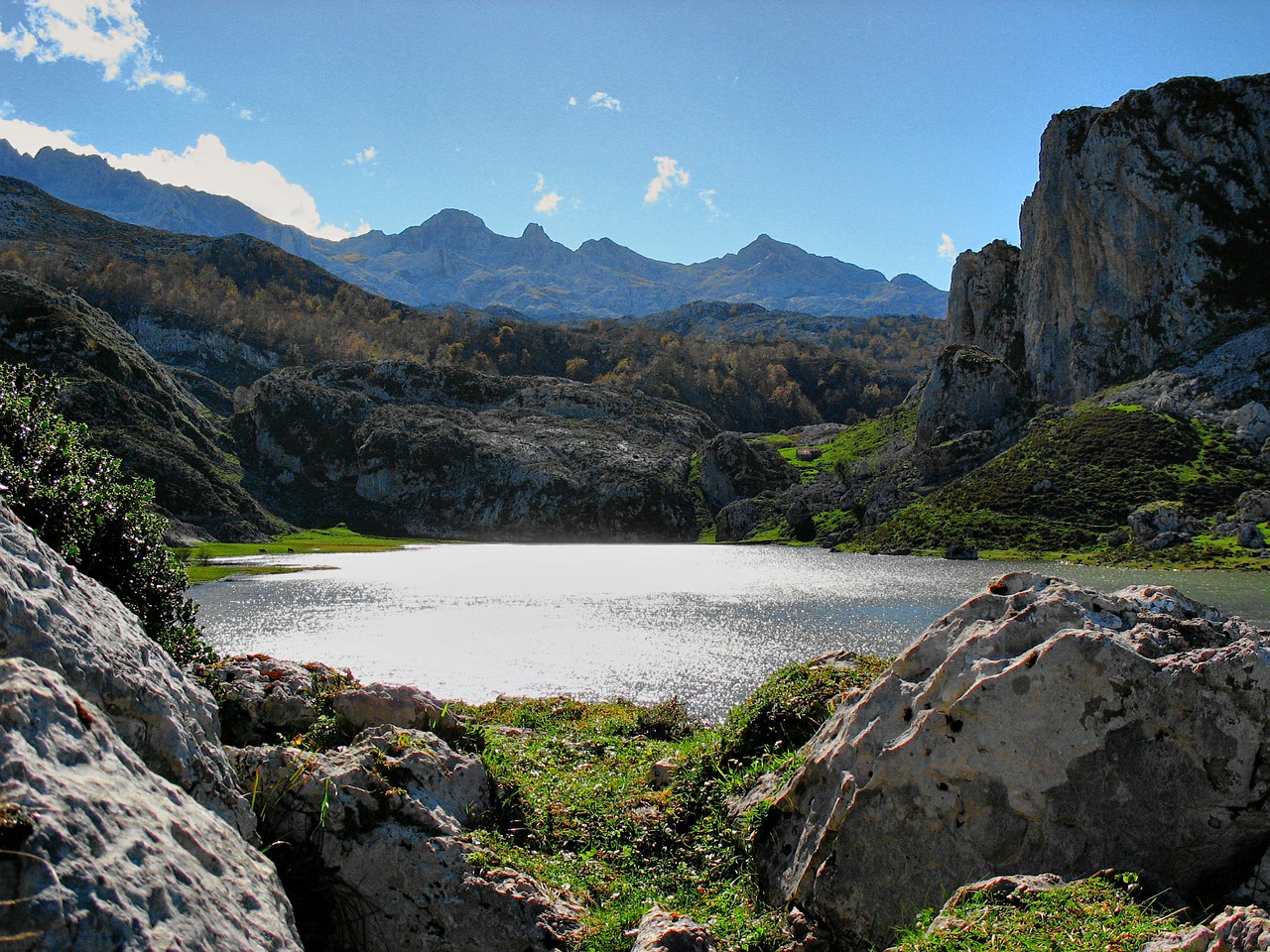 lake landscape water free photo