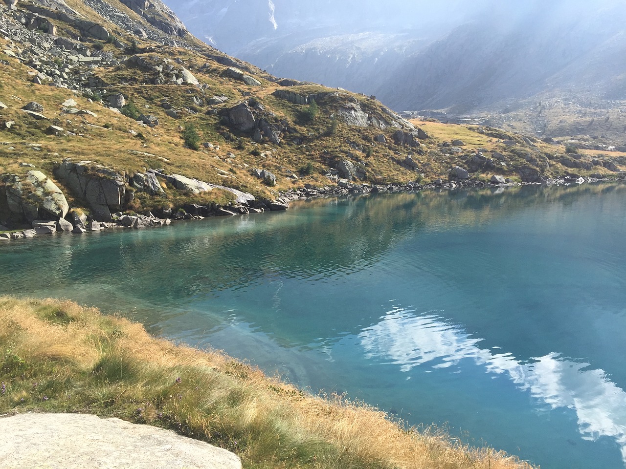 lake  mountains  dolomites free photo