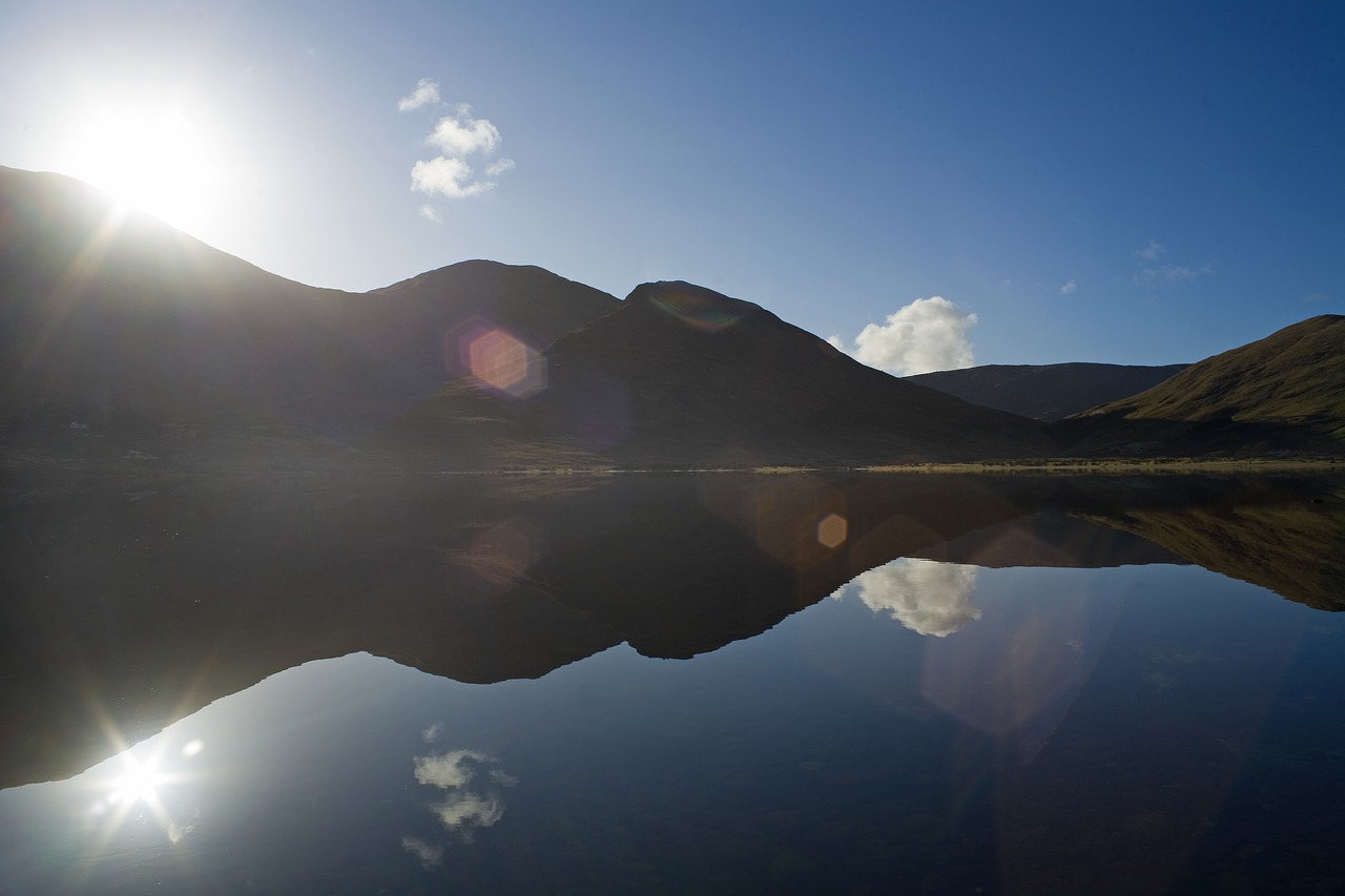 lake  reflection  water free photo