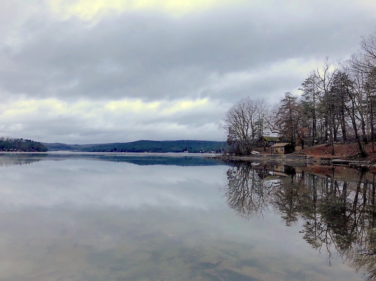 lake  mist  fog free photo