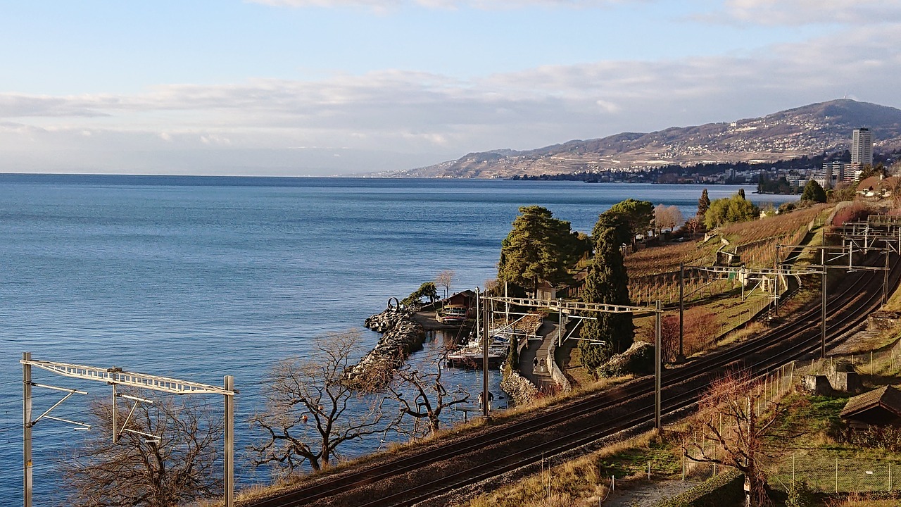 lake  geneva  veytaux free photo