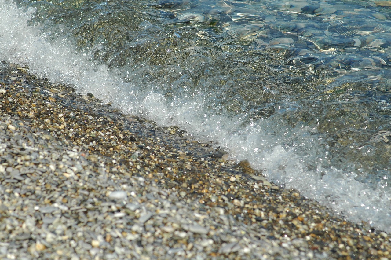 lake  shore  stone free photo