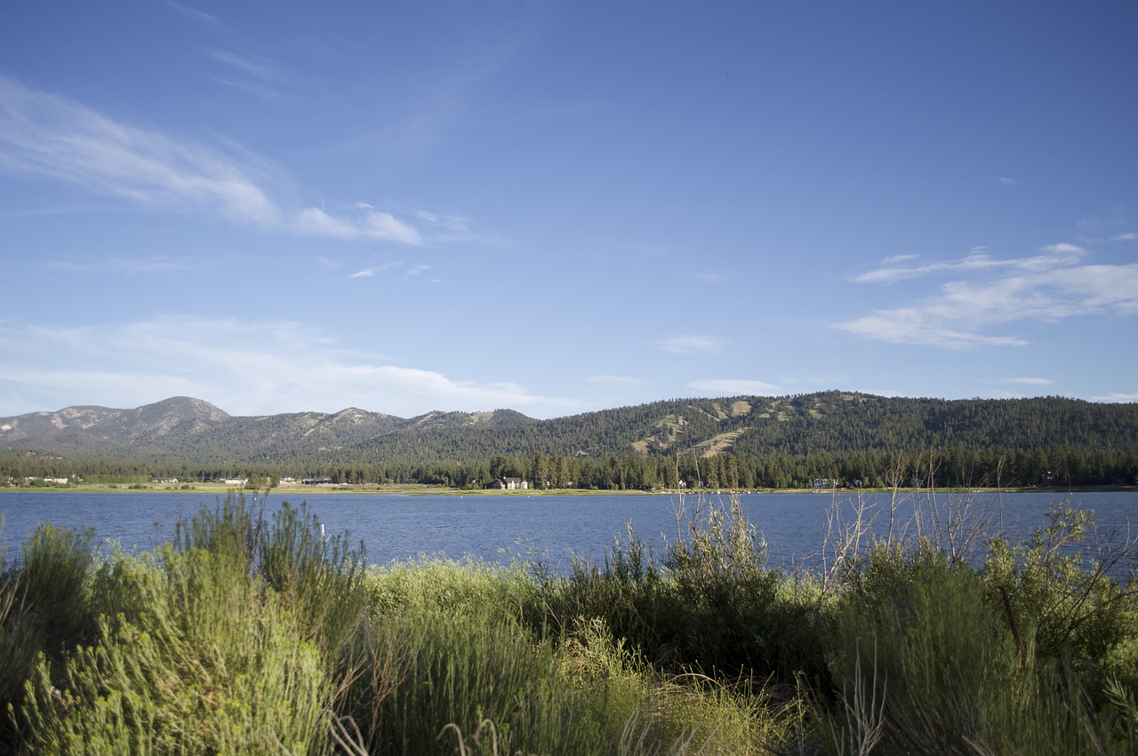 lake big bear lake vacation free photo