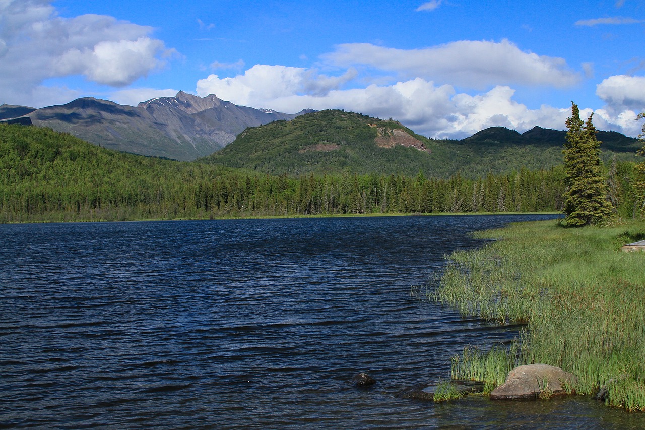 lake  alaska  palmer free photo