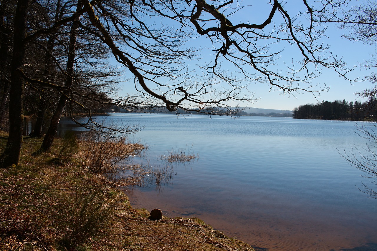 lake  nature  france free photo