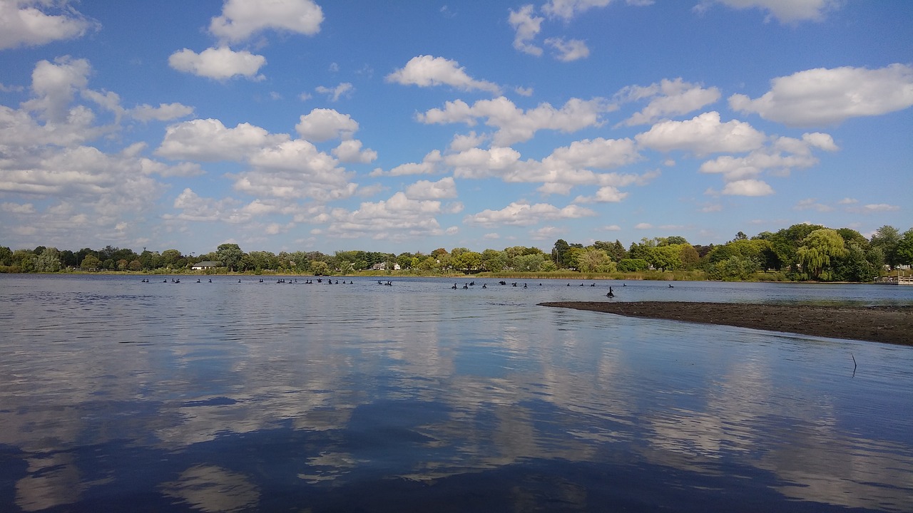 lake  sky  water free photo