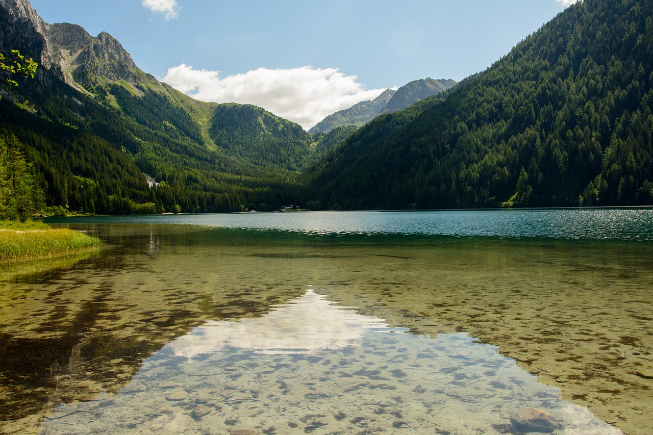 lake  anterselva  water free photo