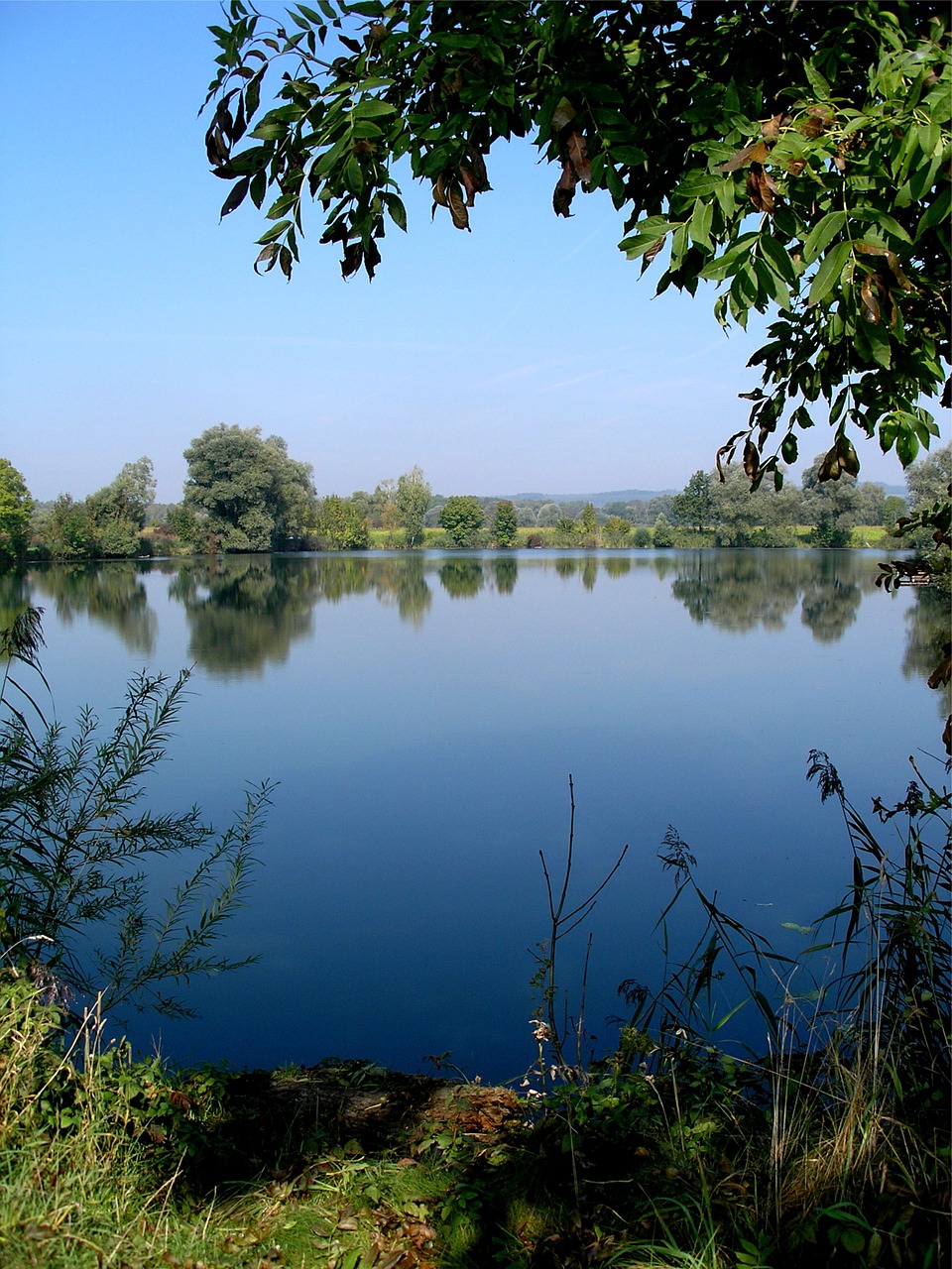 lake idyll landscape free photo