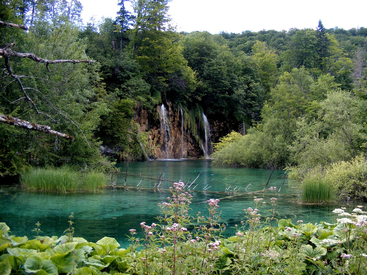 lake plitvice blue free photo