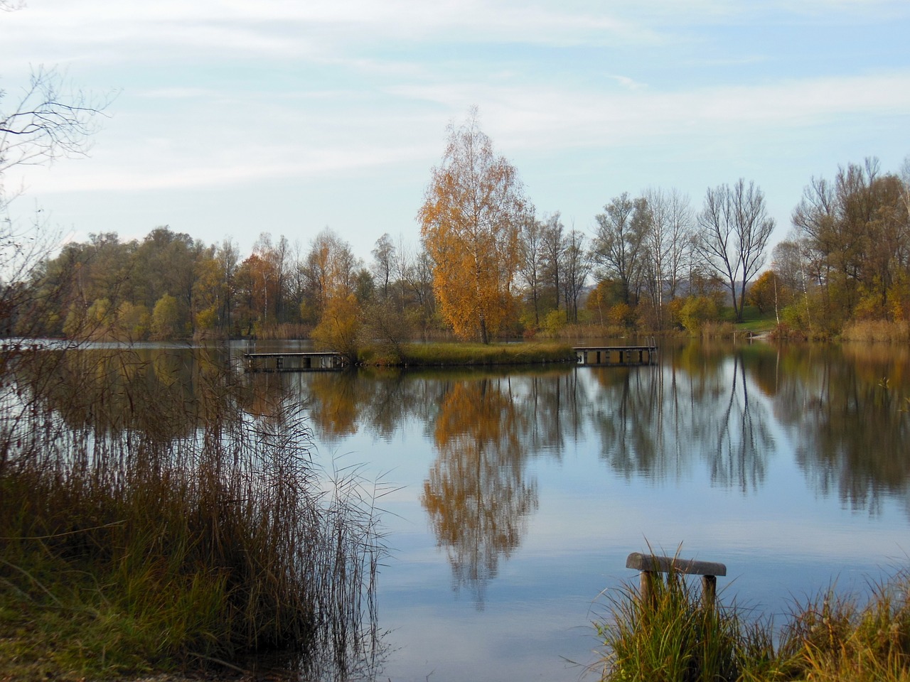 lake perach peracher bathing lake free photo