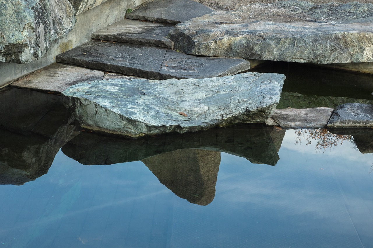 lake stones rock free photo