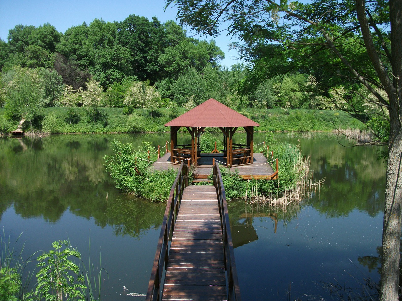 lake water landscape free photo