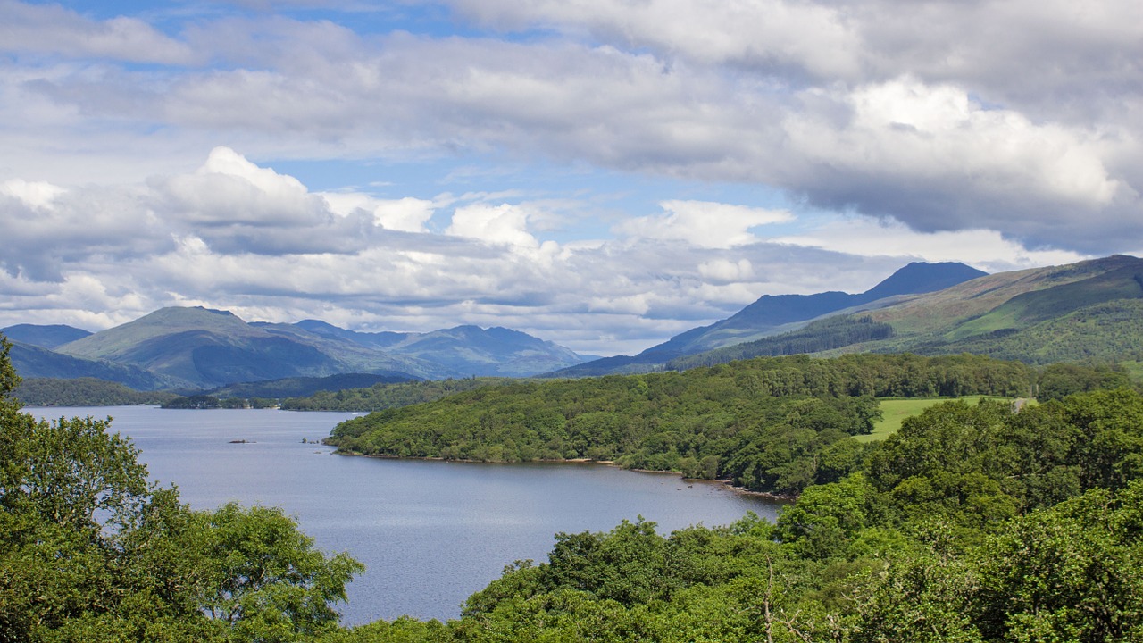 lake loch lomond hole free photo