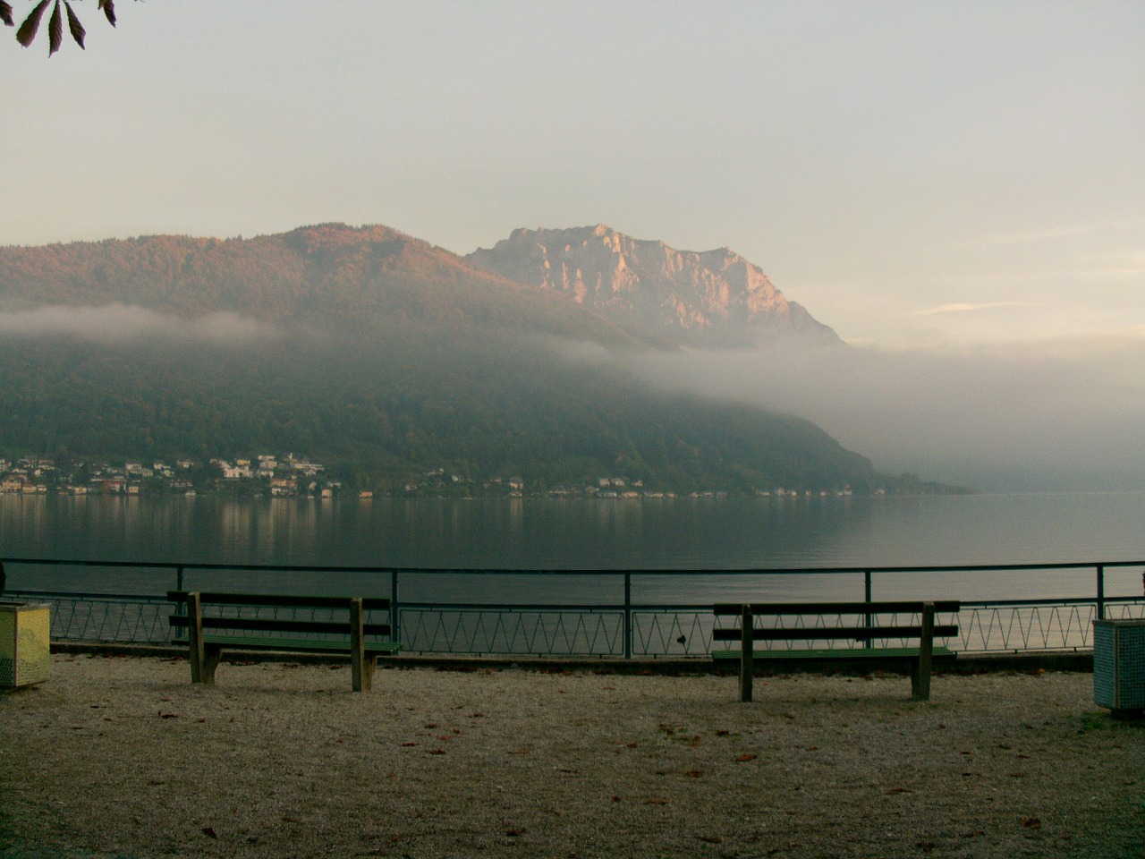 lake mountains landscape free photo