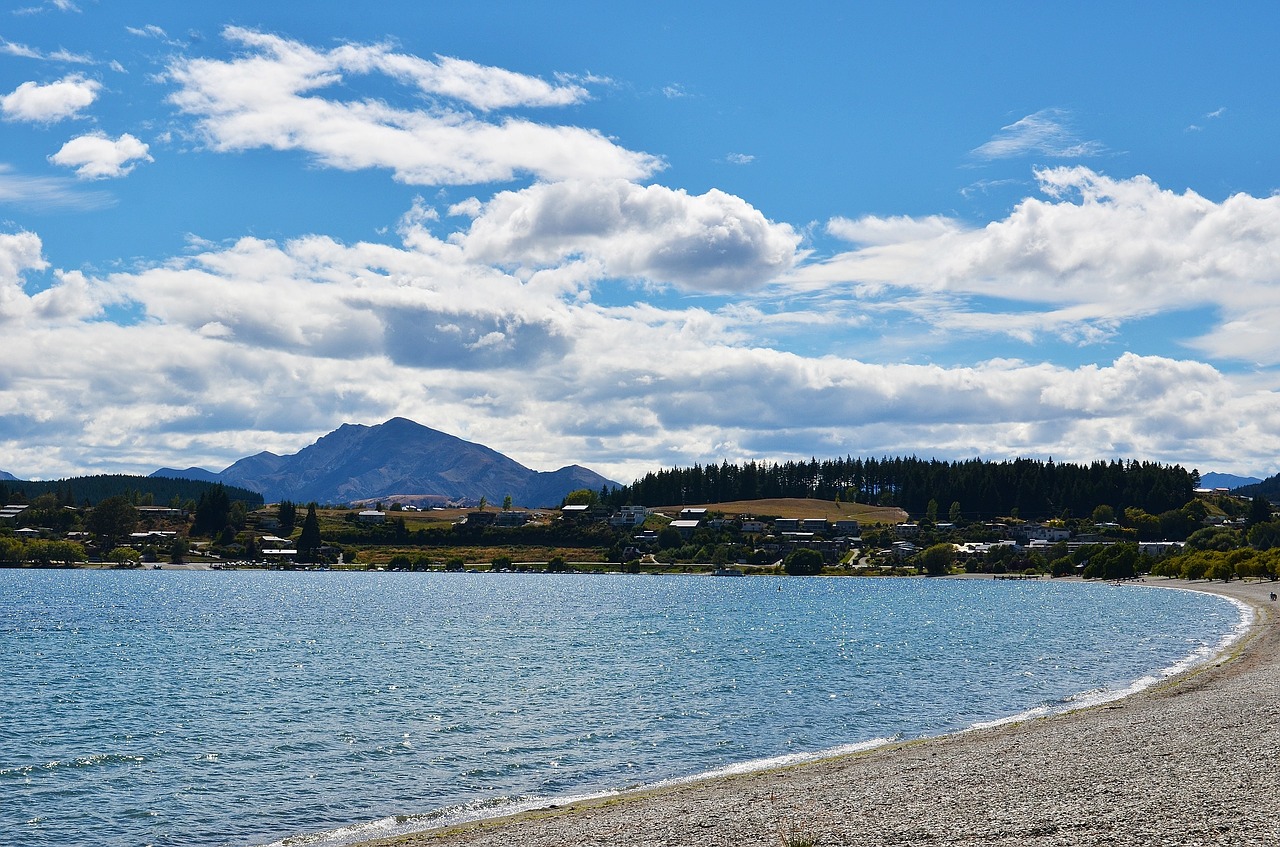 lake the scenery pier free photo