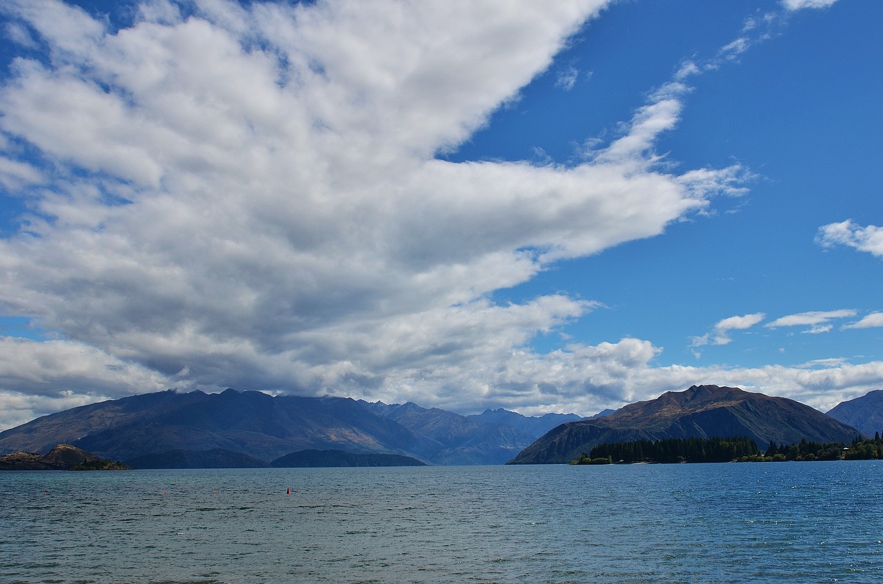 lake the scenery pier free photo