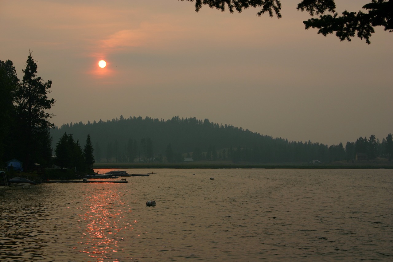 lake landscape nature free photo