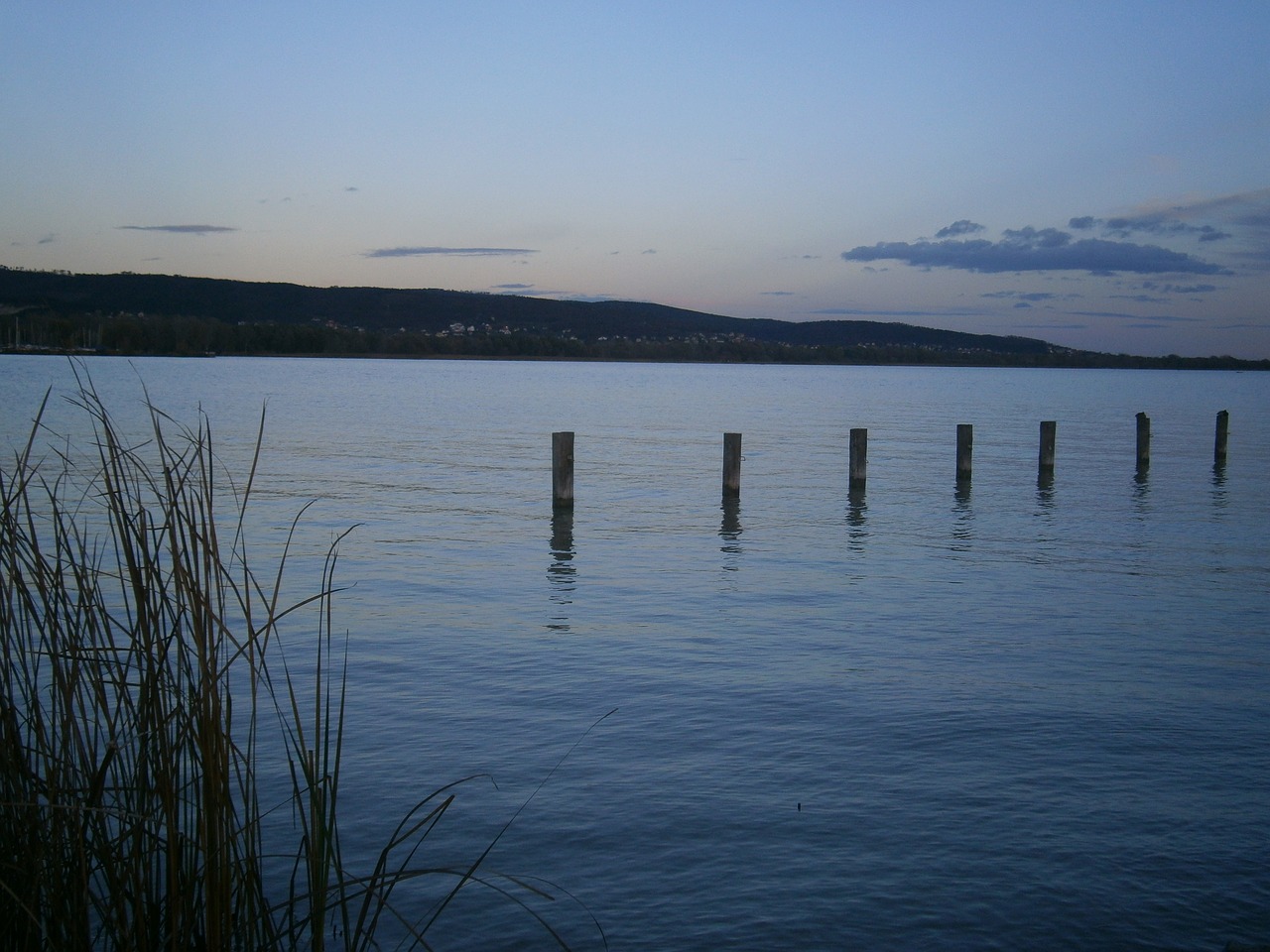 lake water sky free photo