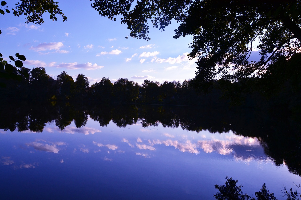 lake sky color game free photo