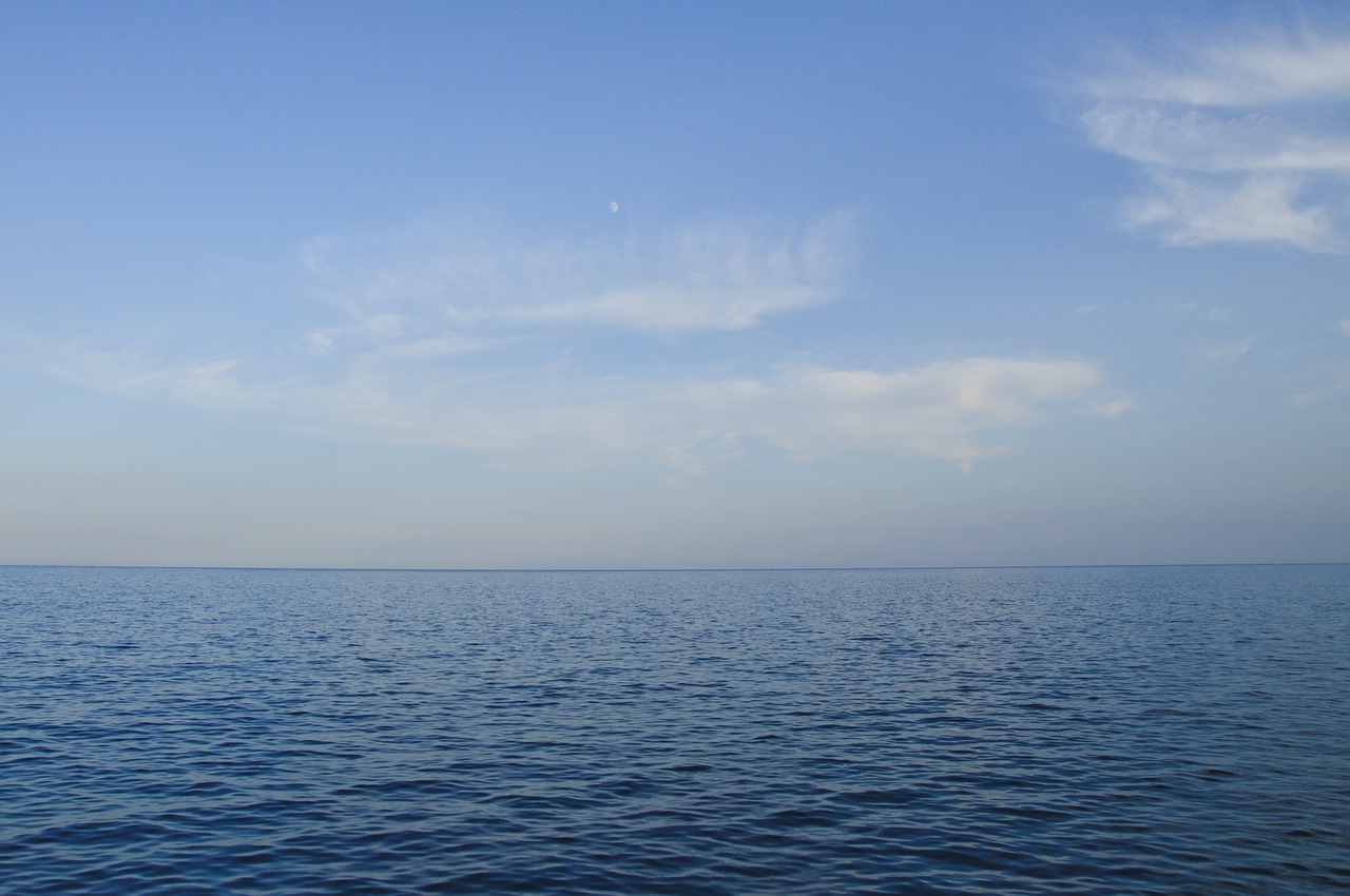 lake evening calm free photo