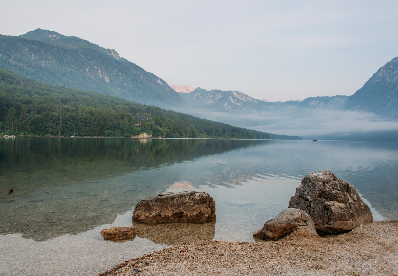 lake water reflection free photo