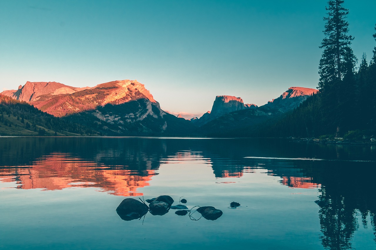 lake water landscape free photo