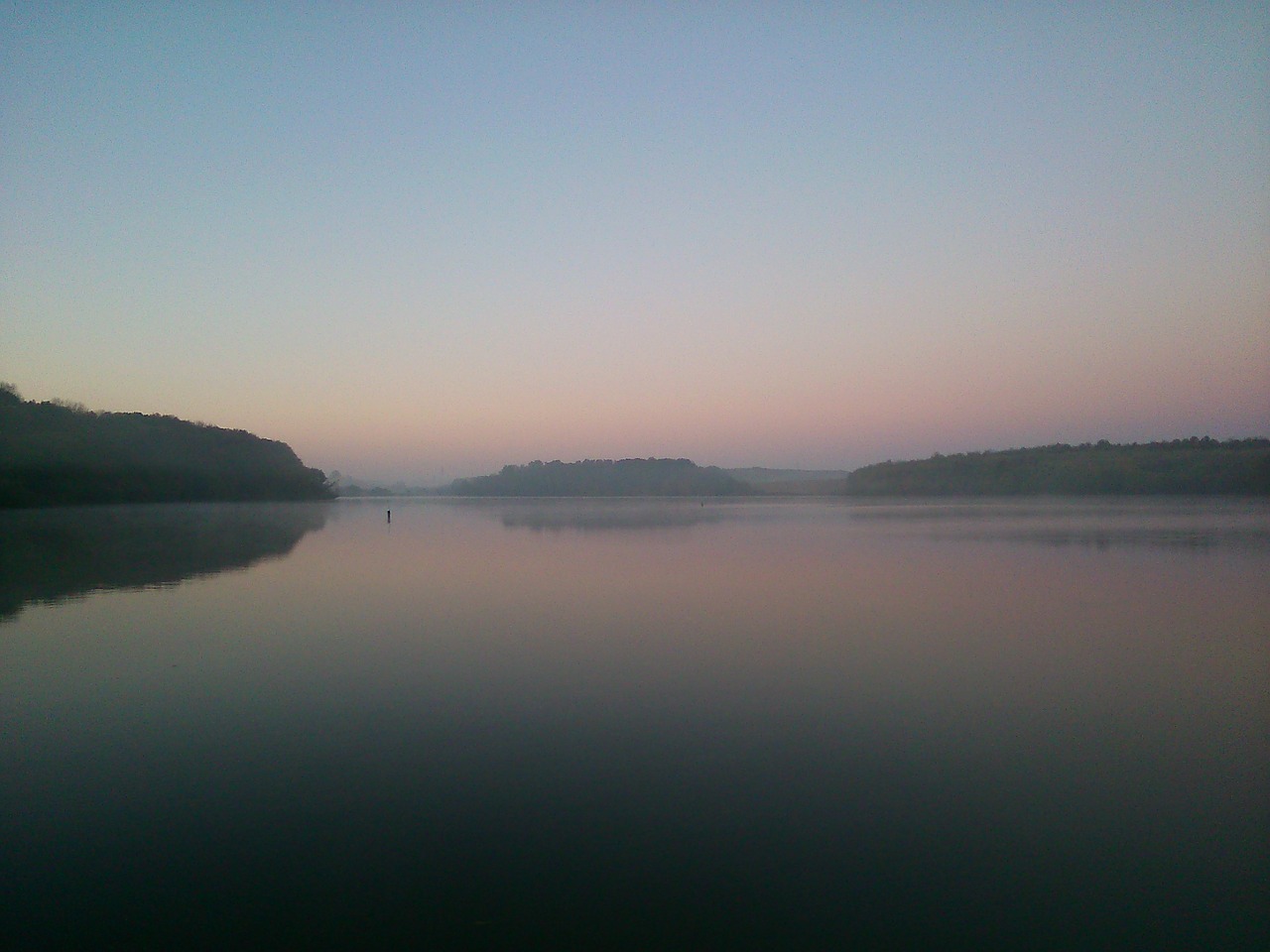 lake sunrise nature free photo