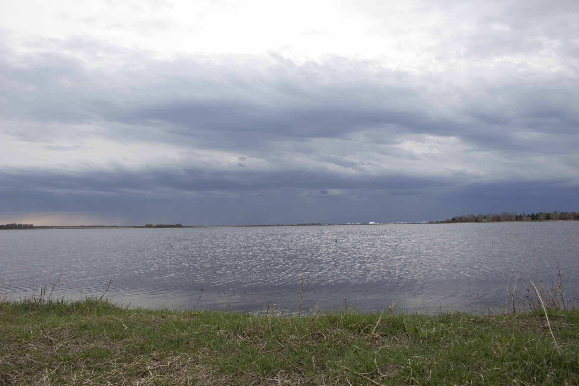 lake clouds lake and clouds free photo