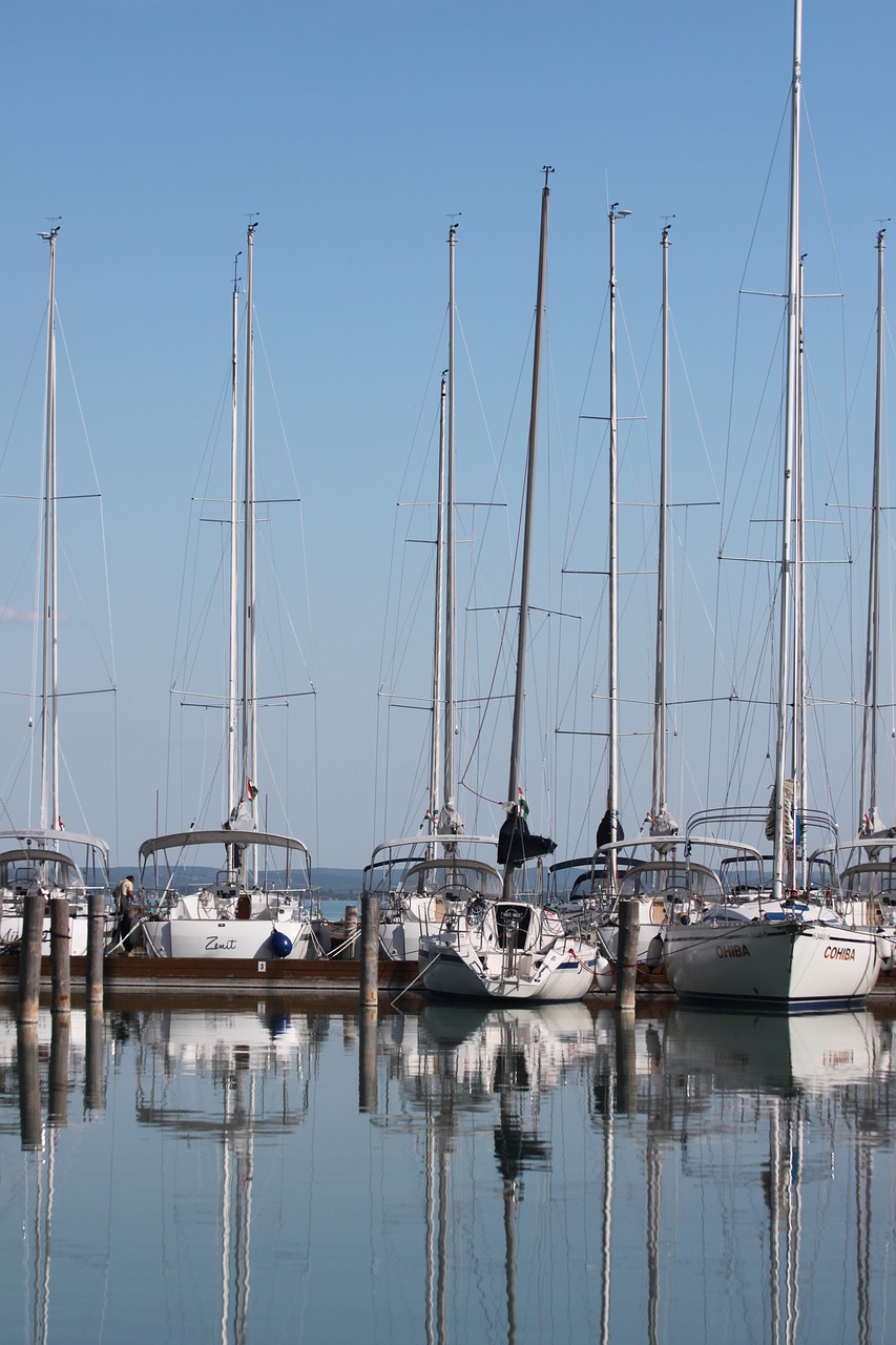 lake balaton sailing sailing boat free photo