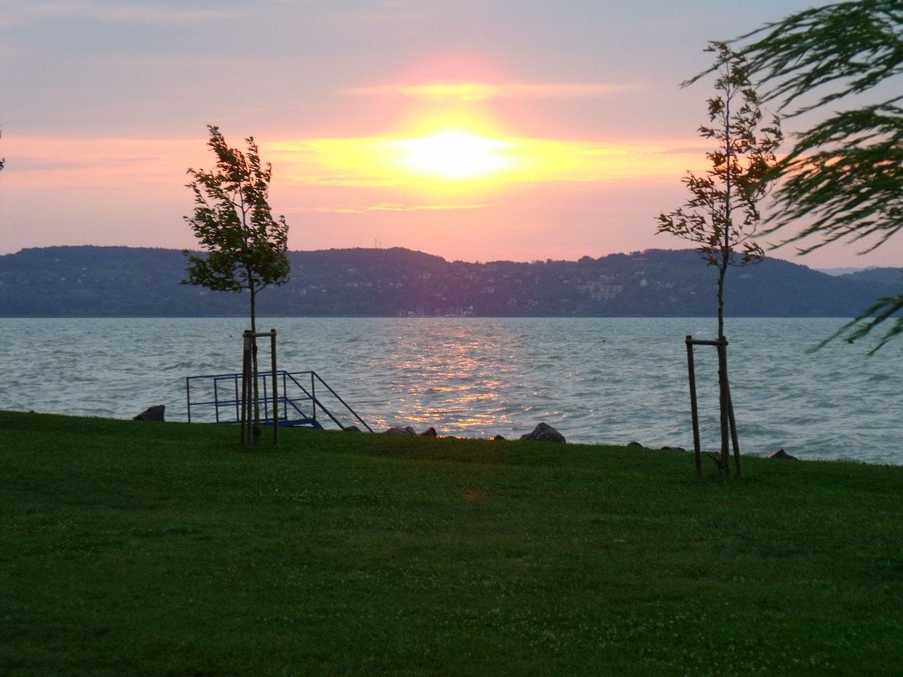 lake balaton summer rest free photo