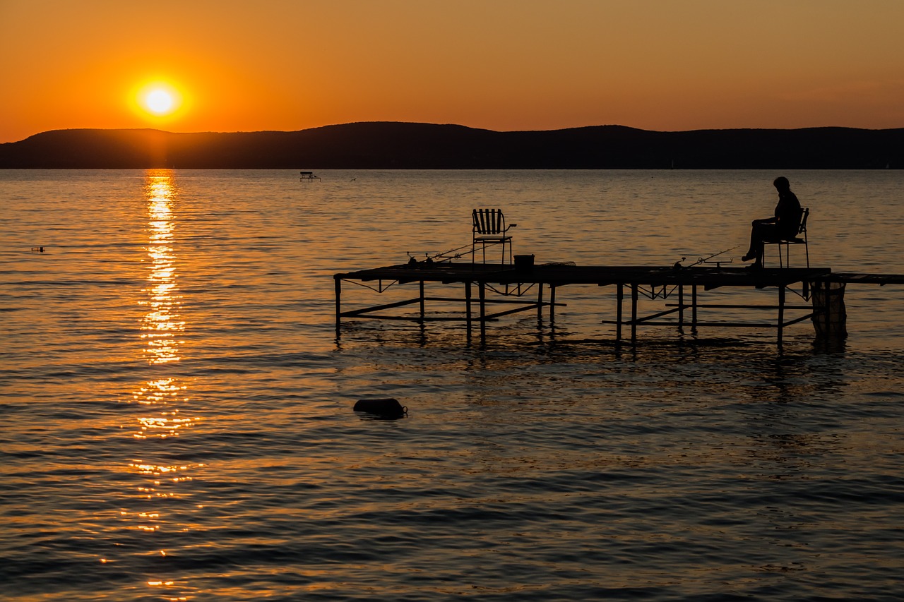 lake balaton lake water free photo