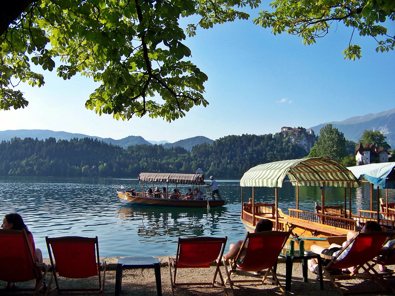 lake bled chill out slovenia free photo