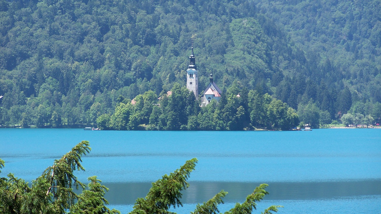 lake bled slovenia magic free photo