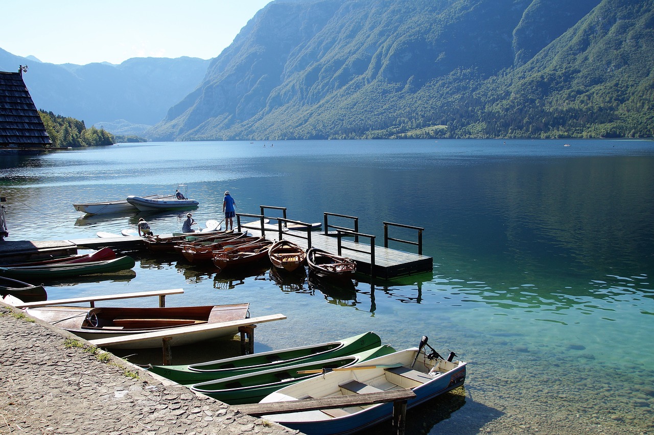 lake bohinj bohinj water sports free photo