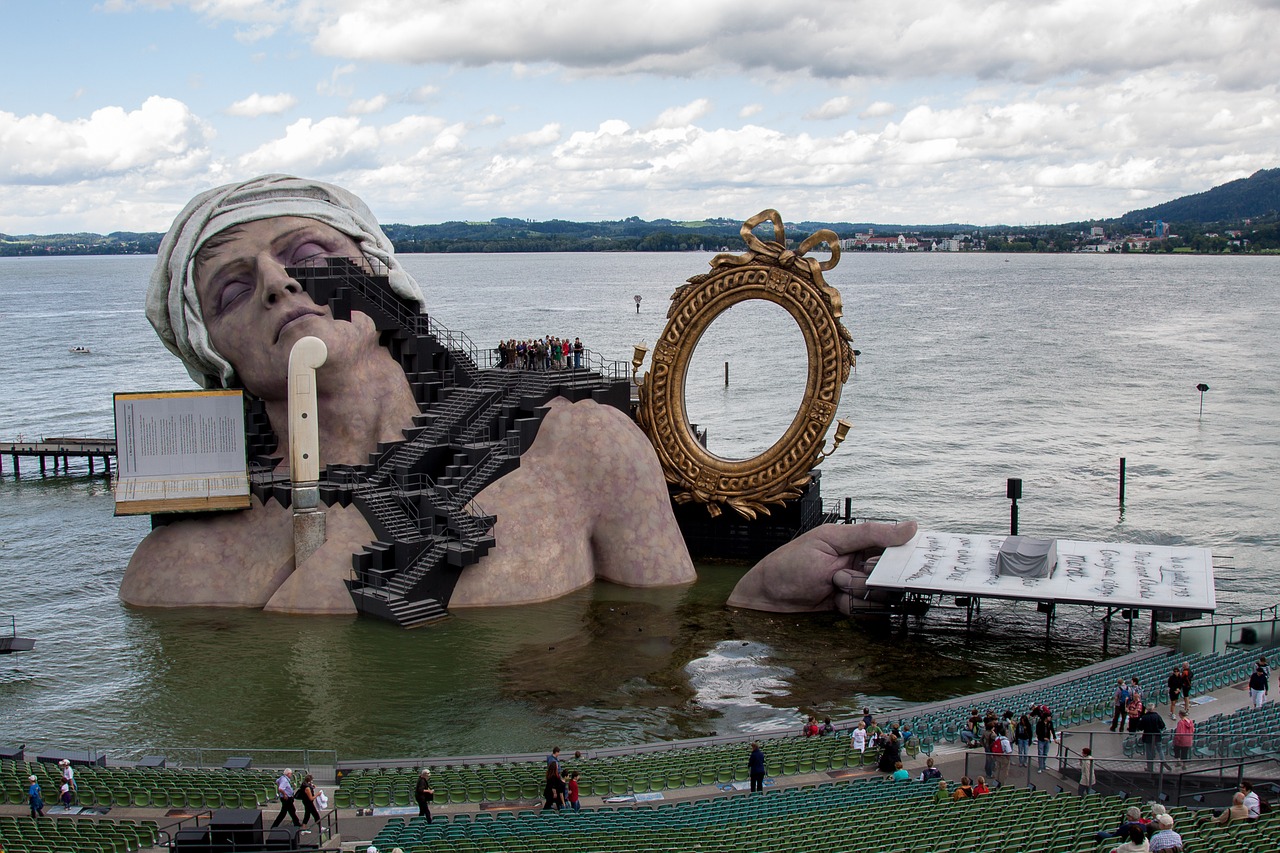 lake constance bregenz bregenzer festspiele free photo